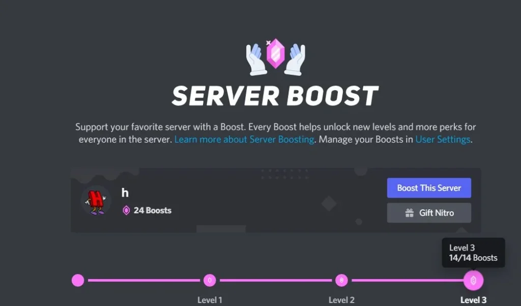 Alles, was du über den 14 Server Boost Discord wissen musst